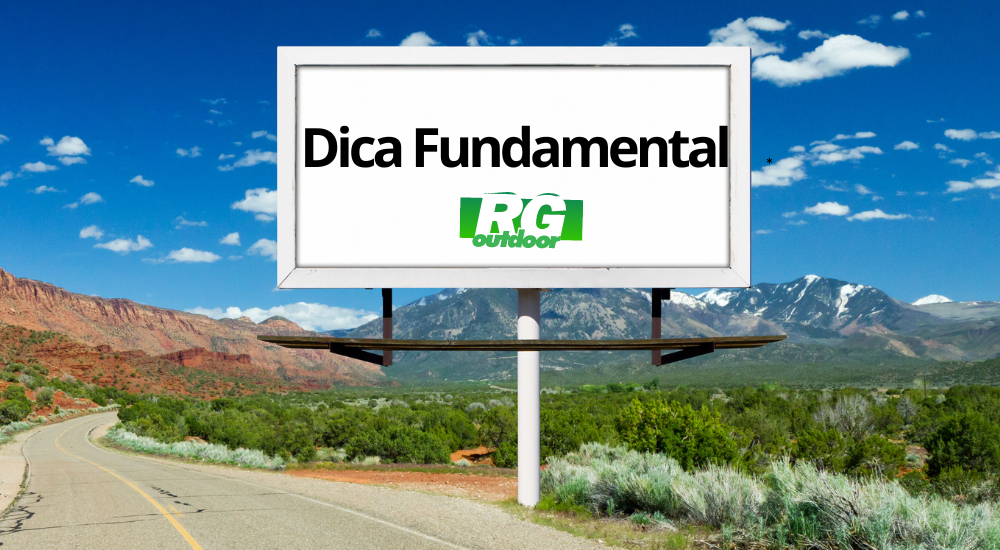 Dica fundamental pra primeira publica&ccedil;&atilde;o em Outdoor
